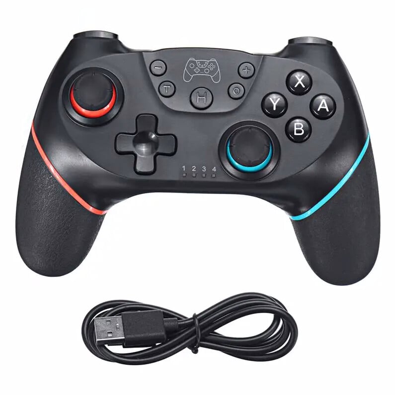 NOVÝ Bezdrôtový ovládač Bluetooth S10 pre Nintendo Switch Pro Gamepad pre Switch OLED/PS3/Android so 6-osovým joystickom pre PC