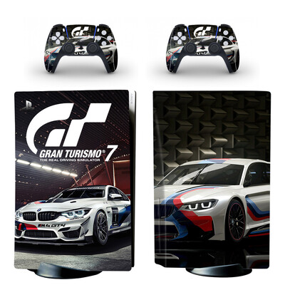 Gran Turismo GT Sport PS5 lemezbőr matricavédő matricaborító konzolvezérlőhöz PS5 lemezborító matrica vinyl