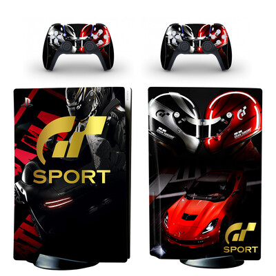 Gran Turismo GT Sport PS5 lemezbőr matricavédő matricaborító konzolvezérlőhöz PS5 lemezborító matrica vinyl