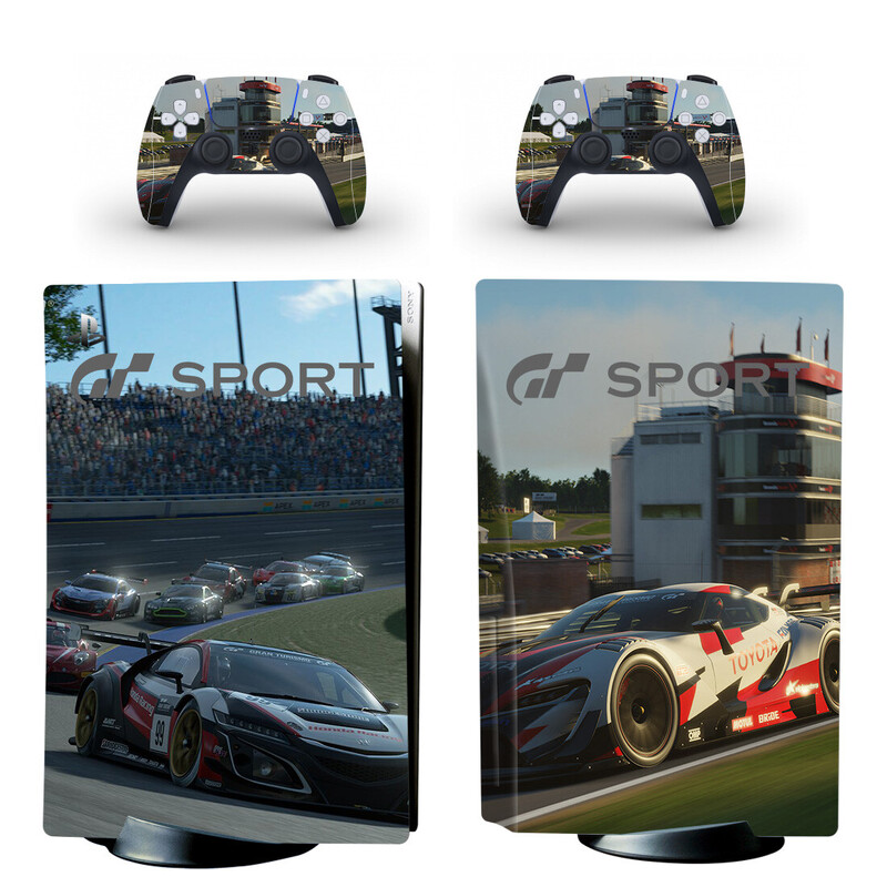 Gran Turismo GT Sport PS5 lemezbőr matricavédő matricaborító konzolvezérlőhöz PS5 lemezborító matrica vinyl