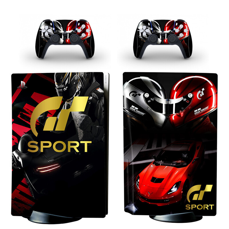 Gran Turismo GT Sport PS5 lemezbőr matricavédő matricaborító konzolvezérlőhöz PS5 lemezborító matrica vinyl