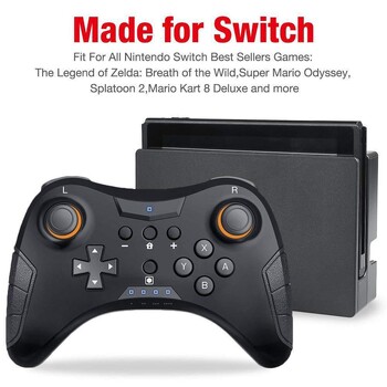 για Nintendo Switch Pro Gamepad Ασύρματο χειριστήριο Bluetooth Gamepad για Switch OLED χειριστήριο Δόνηση Joystick