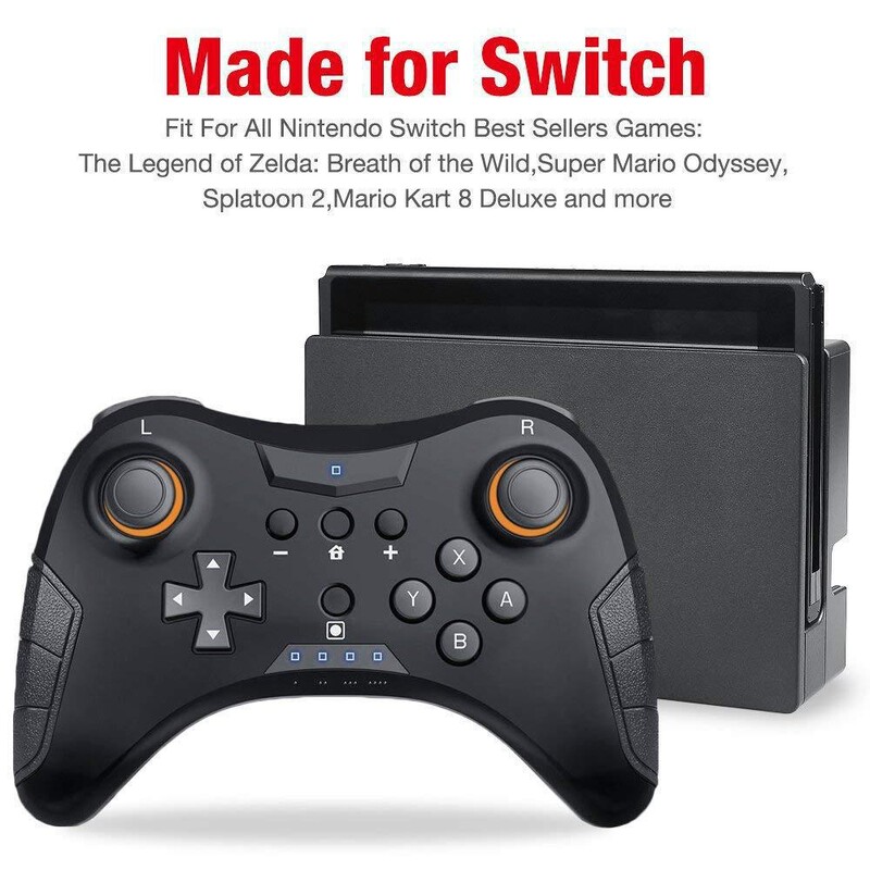 za Nintendo Switch Pro Gamepad Bežični kontroler Bluetooth Gamepad Za Switch OLED Controller Joystick s funkcijom vibracije