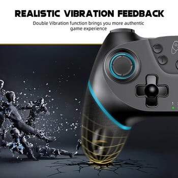 AceGamer Wireless Controller Bluetooth Gamepads διπλής δόνησης έξι αξόνων για Switch Pro OLED κονσόλα ελέγχου Τηλεφωνικό Joystick PC