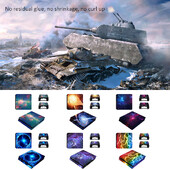 Autocolant pentru capacul de protecție pentru PS4 Slim Decal pentru Sony Playstation 4 Slim