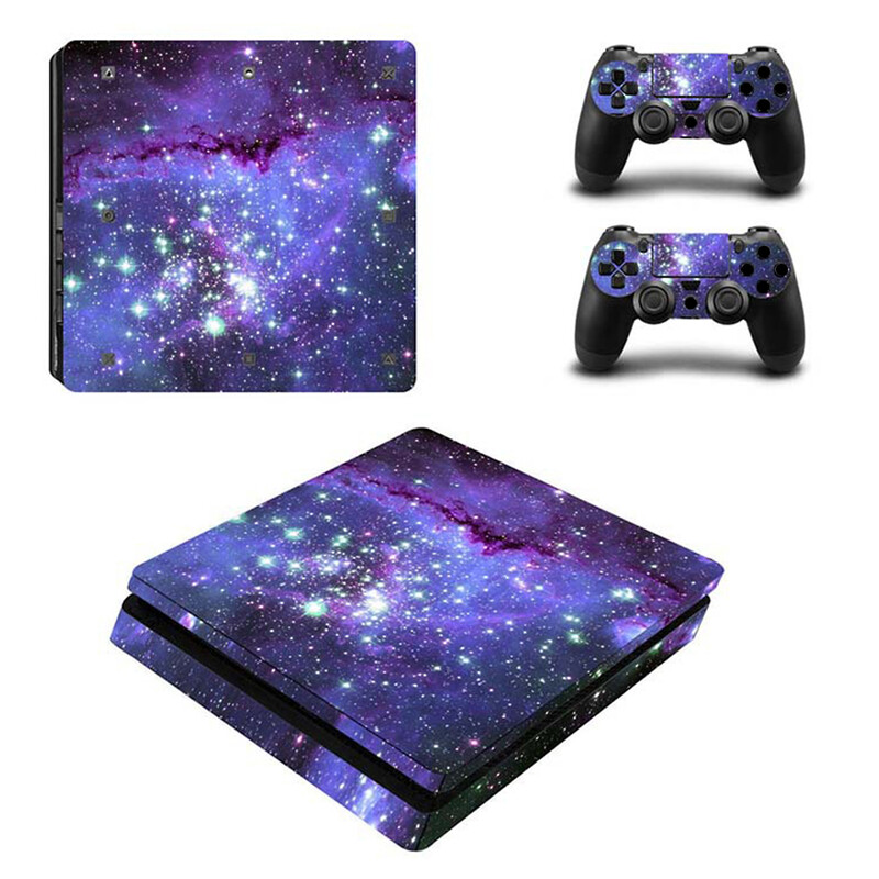 Autocolant pentru capacul de protecție pentru PS4 Slim Decal pentru Sony Playstation 4 Slim