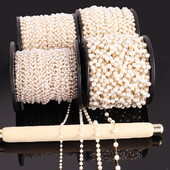 100 cm biserni lanac od nehrđajućeg čelika, ogrlice, perle, lančići za DIY nakit, ogrlice, narukvice, pribor za izradu DIY nalazi