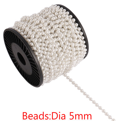 100 cm biserni lanac od nehrđajućeg čelika, ogrlice, perle, lančići za DIY nakit, ogrlice, narukvice, pribor za izradu DIY nalazi