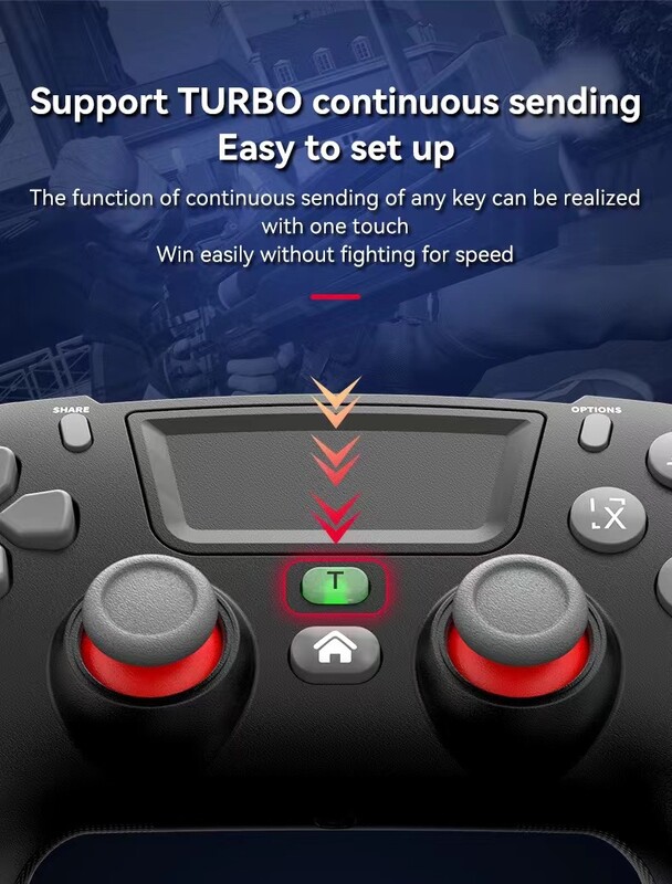 Juhtmeta kontrolleri tugi Bluetooth SONY PS4 juhtmeta mängupult PlayStation 4 juhtkangi konsooli jaoks PS4 PC Android jaoks