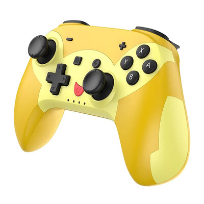 JIMITU за Nintend Switch Pro Bluetooth Безжичен контролер за видеоигри Жичен геймпад за iPhone Android Steam PC S600