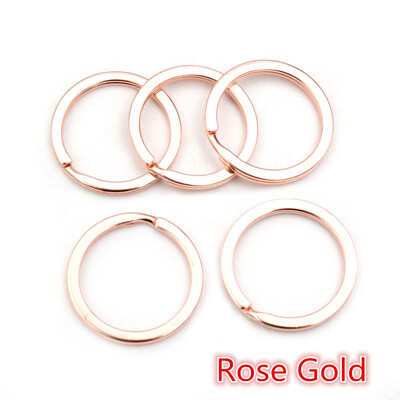 20kom 25-30 mm pozlaćeni privjesak za ključeve privjesak za ključeve s kopčom Nalazi privjesak za ključeve Split Ring privjesak za ključeve za izradu nakita