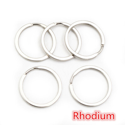 20kom 25-30 mm pozlaćeni privjesak za ključeve privjesak za ključeve s kopčom Nalazi privjesak za ključeve Split Ring privjesak za ključeve za izradu nakita