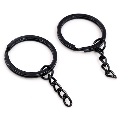 20kom 25-30 mm pozlaćeni privjesak za ključeve privjesak za ključeve s kopčom Nalazi privjesak za ključeve Split Ring privjesak za ključeve za izradu nakita