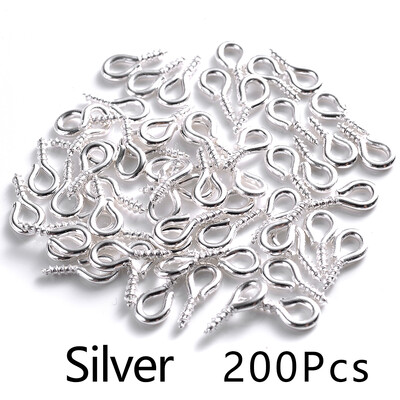 Pribor od legure Komplet nalaza za nakit Alati za popravak Lobster kopča Otvoreni skokovi Prsteni Kukice za naušnice za DIY pribor za izradu nakita