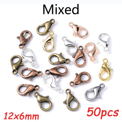 Pribor od legure Komplet nalaza za nakit Alati za popravak Lobster kopča Otvoreni skokovi Prsteni Kukice za naušnice za DIY pribor za izradu nakita