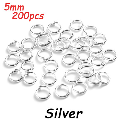 Pribor od legure Komplet nalaza za nakit Alati za popravak Lobster kopča Otvoreni skokovi Prsteni Kukice za naušnice za DIY pribor za izradu nakita