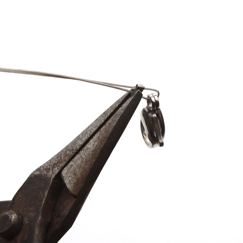 100-200Pcs 1.5 2 2.5 3mm Kuglični čep od nehrđajućeg čelika Crimp End Perle za pozicioniranje razmaknice za DIY izradu nakita narukvice