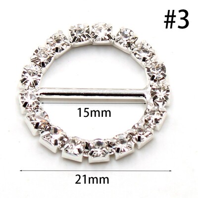 10 kom. Metalna kopča sa vještačkim dijamantima Poklon kutija za vjenčanje Pozivnice Dekoracija Dodaci Vrpca Mašna Kopča vrpce