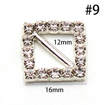 10 kom. Metalna kopča sa vještačkim dijamantima Poklon kutija za vjenčanje Pozivnice Dekoracija Dodaci Vrpca Mašna Kopča vrpce