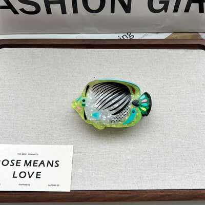 YWYHJ legújabb óceáni sorozata Hair Claw Hippocampus Medúza delfin Acetát Haj Claw Clipek Hajkiegészítők női lányoknak