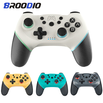 [2023 Надстроена версия] Bluetooth безжичен контролер, съвместим с Nintendo Switch Pro, геймпад, съвместим с Nintendo игра, джойстик