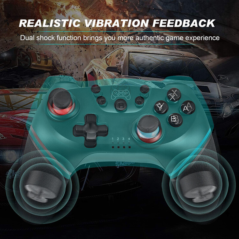[Versiune actualizată 2023] Controler wireless Bluetooth Compatibil Nintendo Switch Pro Gamepad compatibil Nintendo Game Joystick