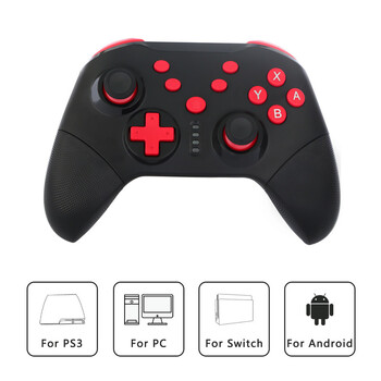 Ασύρματο χειριστήριο παιχνιδιών BT για Switch Pro Lite PC PS3 Ελεγκτής βιντεοπαιχνιδιών Android Αξεσουάρ χειριστήριο χειριστηρίου