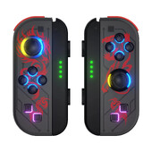 Joy Pad για Nintendo Switch/Led Lite/Android Joystick Ασύρματο χειριστήριο παιχνιδιών λαβή Υποστήριξη Wake-Up and Turbo Function 6 Axis