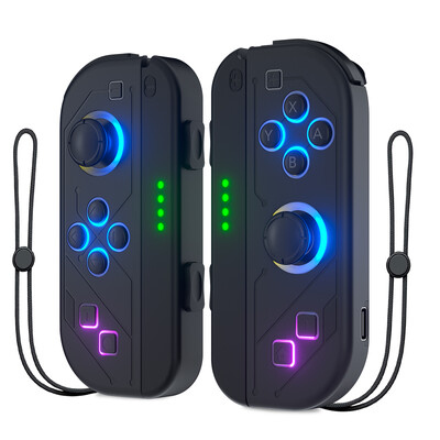 Joy Pad για Nintendo Switch/Led Lite/Android Joystick Ασύρματο χειριστήριο παιχνιδιών λαβή Υποστήριξη Wake-Up and Turbo Function 6 Axis