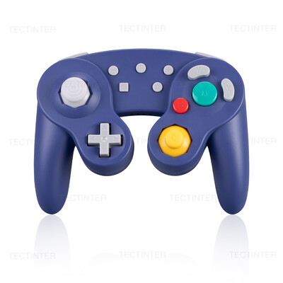 Atbalstiet Bluetooth GC bezvadu kontrolieri Switch Gamecube, kas ir savietojams ar Nintendo Switch/Lite Gamepad datora kursorsvirai