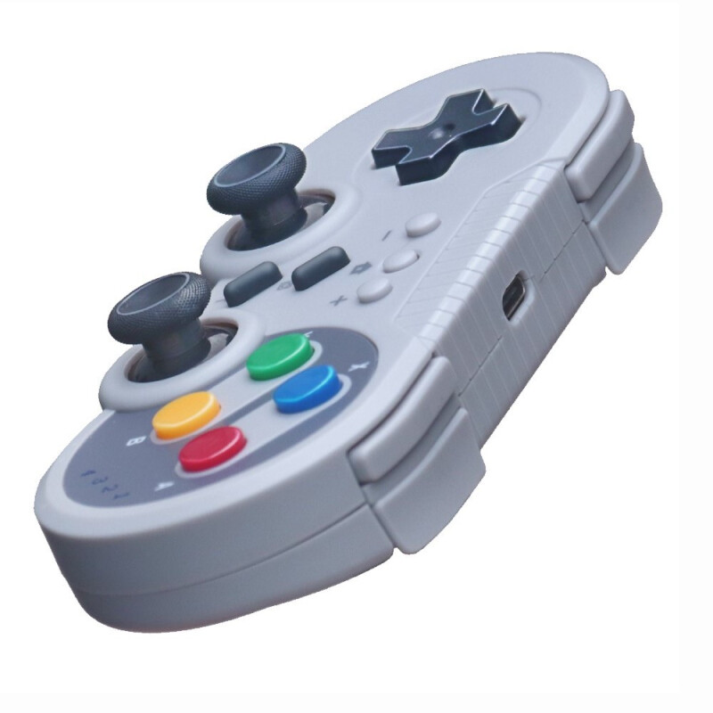 Bezdrôtový ovládač 8bitdo SN30, 6-osý joystick s vibráciami a turbo funkciou pre Switch, Steam, Windows, Android, iOS