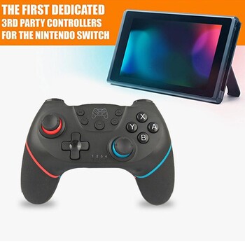 Безжичен-Bluetooth геймпад за Nintend Switch Pro NS-Switch Pro Игрален джойстик Контролер за Switch Console с 6-осна дръжка