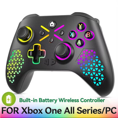 Ασύρματο Gamepad για Xbox One, Xbox Seris S, Xbox Series X Console Win 7 8 10 Dual Vibra With Six Axis Gyroscope Controller Game