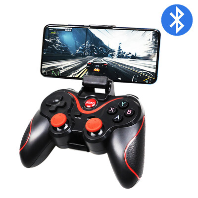 Terios T3 atbalsts Bluetooth spēļu panelim Android tālrunim PC kursorsviras kontrole bezvadu spēļu kontrolieris Switch/PS3 piederumam