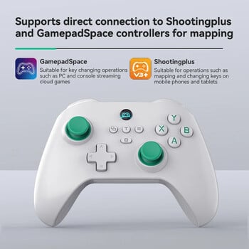 Ασύρματο gamepad Bluetooth για χειριστήριο Switch Pro με λειτουργία Wake Joystick 6-Axis Gyro Handle HD Vibration για κονσόλα παιχνιδιών υπολογιστή