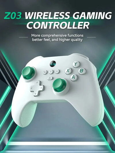Belaidis „Bluetooth“ žaidimų pultelis, skirtas „Switch Pro Controller Wake Function“, 6 ašių giroskopo rankenos HD vibracija, skirta kompiuterinių žaidimų konsolei