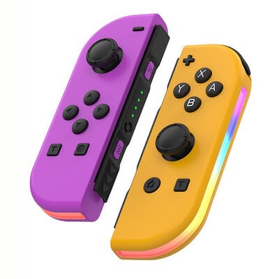 Új Split Gamepad vezeték nélküli Bluetooth Gamer Controller Glare Vibration Rgb Dazzle Light Gamepad Switch Control Boy Joypadokkal