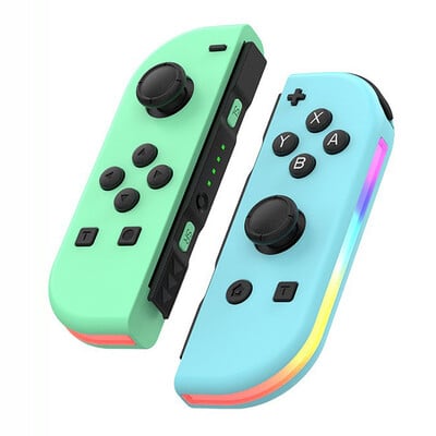 Új Split Gamepad vezeték nélküli Bluetooth Gamer Controller Glare Vibration Rgb Dazzle Light Gamepad Switch Control Boy Joypadokkal
