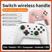 Bezdrôtový Bluetooth Gamepad pre ovládač Nintend Switch Pro, joystick pre hernú konzolu Switch, darček k narodeninám