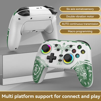 Bezdrôtový Bluetooth Gamepad pre ovládač Nintend Switch Pro, joystick pre hernú konzolu Switch, darček k narodeninám