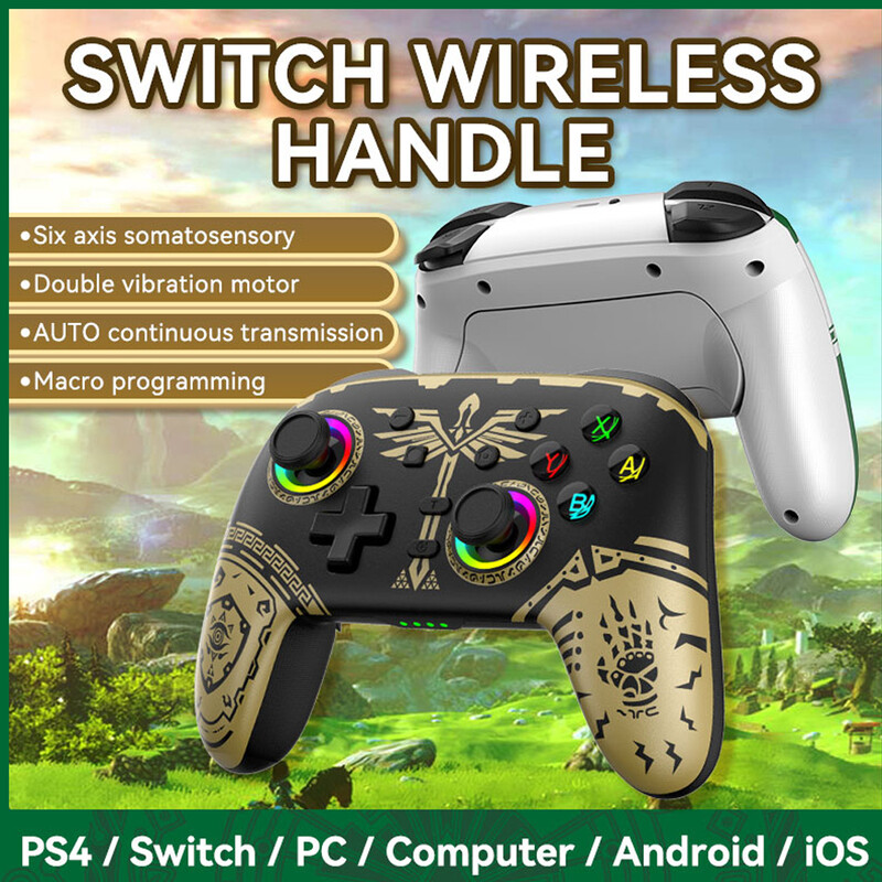 Bezdrôtový Bluetooth Gamepad pre ovládač Nintend Switch Pro, joystick pre hernú konzolu Switch, darček k narodeninám