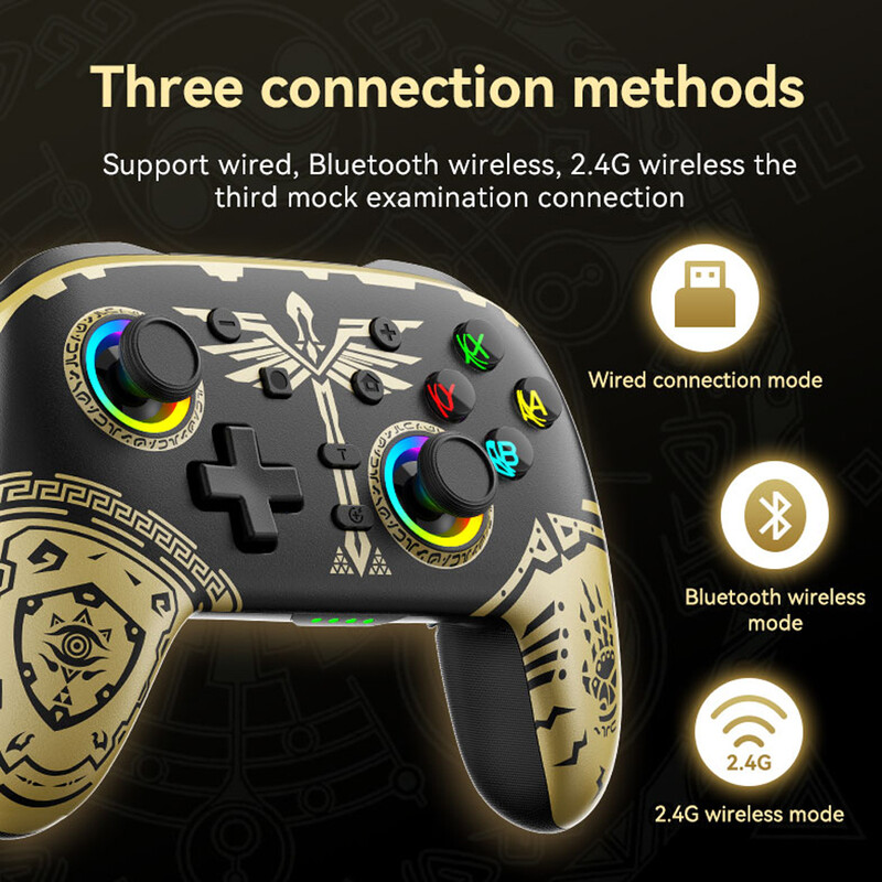 Bezdrôtový Bluetooth Gamepad pre ovládač Nintend Switch Pro, joystick pre hernú konzolu Switch, darček k narodeninám