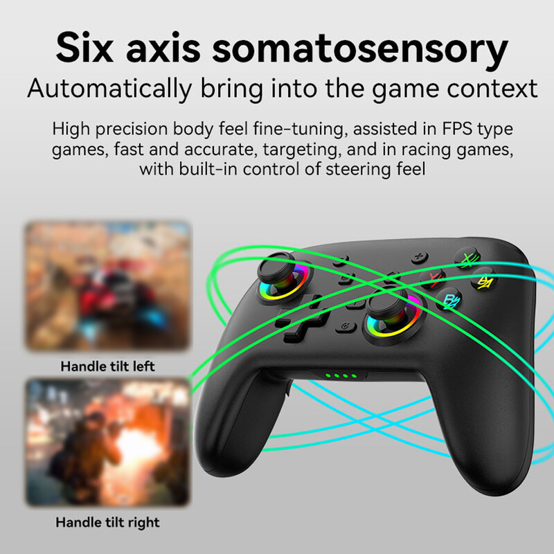 Bezdrôtový Bluetooth Gamepad pre ovládač Nintend Switch Pro, joystick pre hernú konzolu Switch, darček k narodeninám