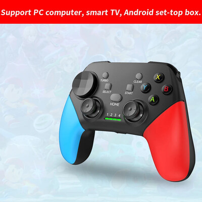Controler de joc wireless BT 2.4G TypeC pentru Switch Pro PC Android IOS Tabletă Smart TV PS3 Gamepad Joystick Control cu vibrație