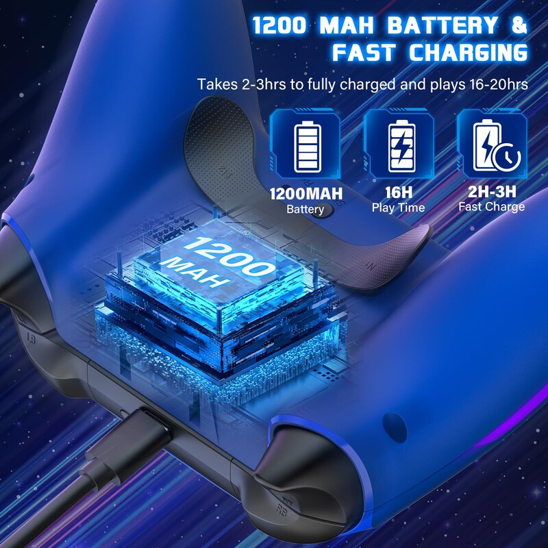 NE Wireless Switch Pro kontroliera spēļu vadība Nintendo Switch/OLED/Lite ar viegli programmējamu Turbo Wake-up kursorsviru