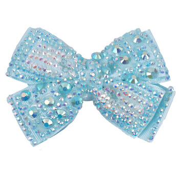 Μόδας φιόγκοι από στρας 4 ιντσών με κλιπ Sweet girls Jelly Crystal Bowknote Hair Grips Hairgrips DIY Hair Accessories Hair Στολίδι