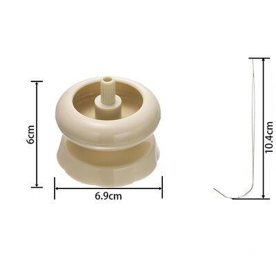 Pērlīšu iekrāvējs Pērlīšu vērpējs Ātri Pērļošanas Bļoda DIY Sēklu krelles Viduklis Krelles Rokassprādzes Vērpšanas Pērļošanas Bļoda Pērlīšu vērpējs