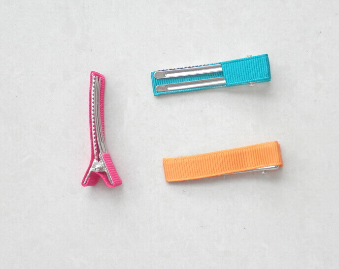 Haj Alligátor Clipek Hajtűk Kiegészítők Női Lányok Fejfedők Duplafogús Béléses Szalag 4,8CM 20db FJ3201