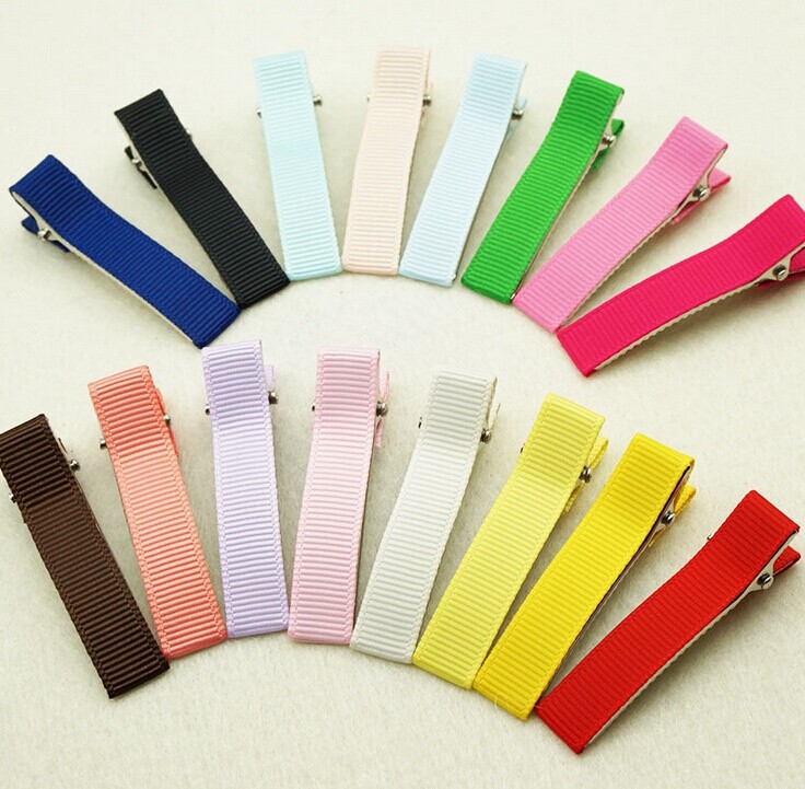 Haj Alligátor Clipek Hajtűk Kiegészítők Női Lányok Fejfedők Duplafogús Béléses Szalag 4,8CM 20db FJ3201