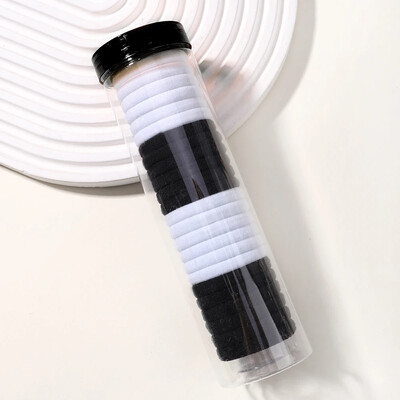 12 DB Női Lányok Egyszerű alap rugalmas hajpántok nyakkendők Scrunchie lófarok tartó gumiszalagok divatos fejpántok hajkiegészítők